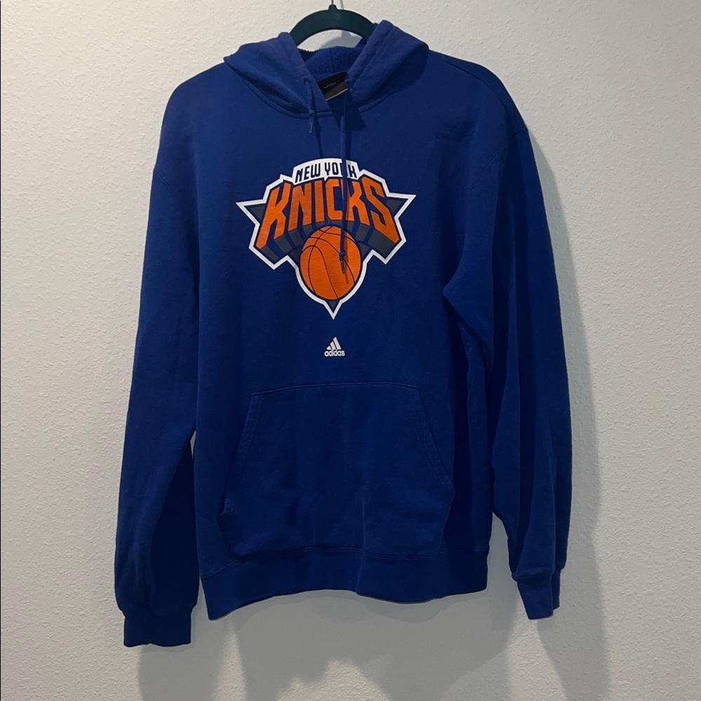 Adidas Blue New York Knicks Men's Sweater